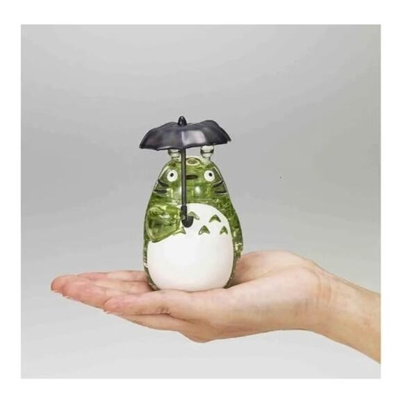 Totoro Crystal Puzzle 3D Studio Ghibli Kawaii Anime Collectible Gift Green - Picture 3 of 3